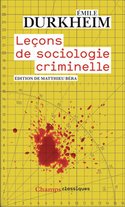 Leçons de sociologie criminelle