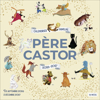 Calendrier familial Père Castor 2026-2027 (16 mois)