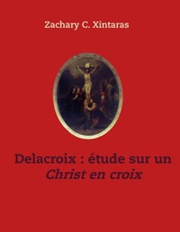 delacroix etude sur un christ en croix