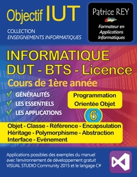 DUT informatique - programmation orientee objet en c# (tome 6)