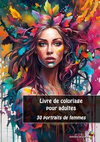 LIVRE DE COLORIAGE PORTRAITS DE FEMMES