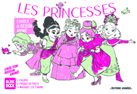 Les Princesses Cahier de Dessin Animé