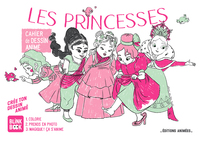 Les Princesses Cahier de Dessin Animé