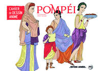 Pompéi Cahier de Dessin Animé