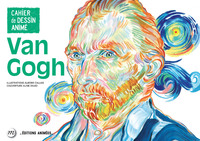 CAHIER DE DESSIN ANIME - VAN GOGH