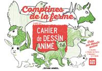 Les Comptines de la Ferme Cahier de Dessin Animé