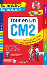 Tout en Un CM2 - Cahier du jour Cahier du soir