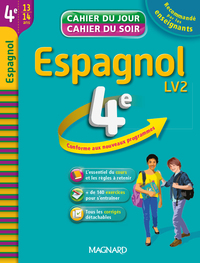 Cahier du Jour / Cahier du Soir - Espagnol 4e