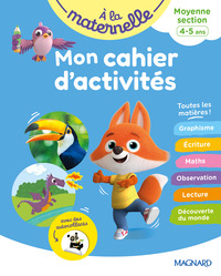 Mon cahier d'activités MS - A la maternelle