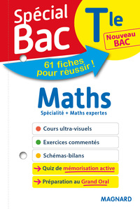 Spécial Bac Fiches Maths + Maths Expertes Tle Bac 2021