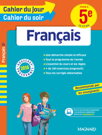 Cahier du Jour/Cahier du Soir - Français 5e