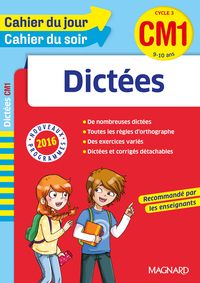 Dictées CM1 - Cahier du jour Cahier du soir