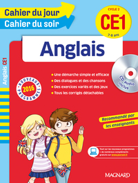 Anglais CE1 - Cahier du jour Cahier du soir