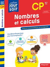 Nombres et calculs CP - Cahier Jour Soir