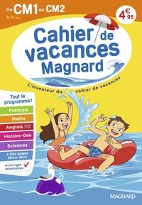 Cahier de vacances 2026, du CM1 vers le CM2 9-10 ans