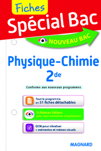 Spécial Bac Fiches Physique-Chimie 2de