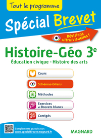 Spécial Brevet Histoire-Géo, Éducation civique (+ Histoire des arts) 3e