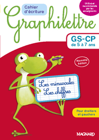 Graphilettre GS/CP, Les minuscules et Les chiffres, Cahier de l'élève