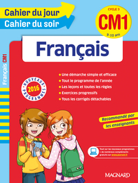 Français CM1 - Cahier du jour Cahier du soir