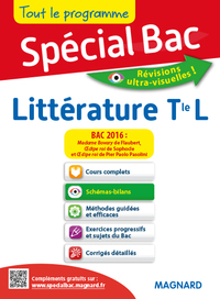 Spécial Bac Littérature TL Bac 2016