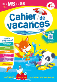 CAHIER DE VACANCES 2024, DE LA MS VERS LA GS 4-5 ANS - MAGNARD, L INVENTEUR DU CAHIER DE VACANCES