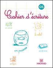 CAHIER D'ECRITURE GS