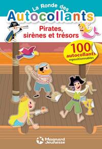 La ronde des autocollants - Pirates, sirènes et trésors