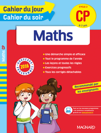 Maths CP - Cahier du jour Cahier du soir