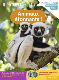 Je découvre et je lis CP - Animaux étonnants !