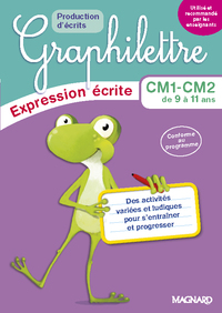Graphilettre CM1/CM2, Production d'écrits, Expression écrite, Cahier de l'élève