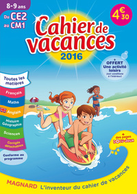 Cahier de vacances - Du CE2 au CM1