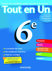 Tout en Un 6e (Edition 2009)