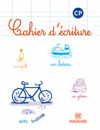 Cahiers d'écriture CP, Cahiers d'écriture