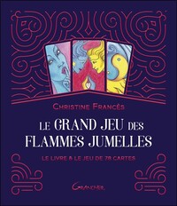 LE GRAND JEU DES FLAMMES JUMELLES - LE LIVRE & LE JEU DE 78 CARTES - COFFRET