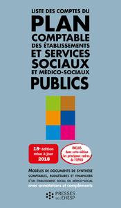 LISTE DES COMPTES DU PLAN COMPTABLE DES ETABLISSEMENTS ET SERVICES SOCIAUX ET ME