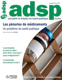 Les pénuries de médicaments : un problème de santé publique