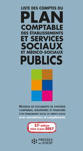 LISTE DES COMPTES DU PLAN COMPTABLE DES ETABLISSEMENTS ET SERVICES SOCIAUX ET ME
