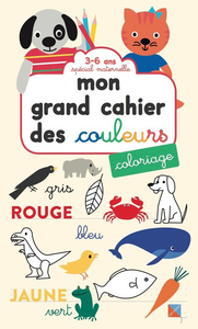 Mon grand cahier des couleurs - Spécial maternelle 3-6 ans