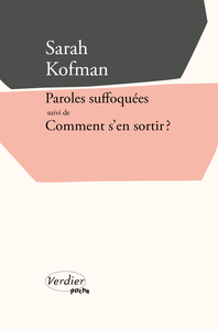 PAROLES SUFFOQUEES SUIVI DE COMMENT S'EN SORTIR ?
