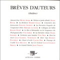 BREVES D'AUTEURS