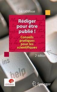 Rédiger pour être publié !