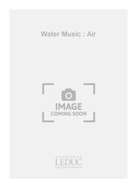 HANDEL VAUDRAY WATER MUSIC AIR A MAJOR VIOLIN & PIANO BOOK