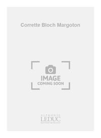 CORRETTE BLOCH MARGOTON 3 FLUTES & 3 BASSO CONTINUO SCORE/PARTS