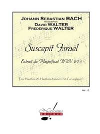 BACH JS SUSCEPIT ISRAEL MAGNIFICAT BWV243 OBOE ENSEMBLE SCORE/PARTS