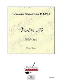 BACH JS PARTITA NO 2 BWV826 PIANO BOOK PIANO
