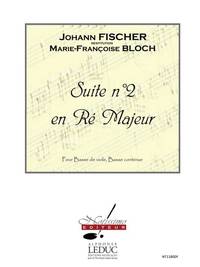FISCHER SUITE NO 2 IN D MAJOR BASS VIOLA DA GAMBA & BASSO CONTINUO BK