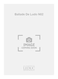 PARMENTIER BALLADE DE LUDO NO 2 PIANO BOOK PIANO