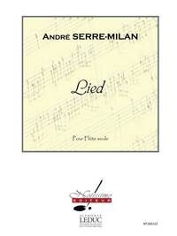 SERRE-MILAN LIED FLUTE SOLO BOOK