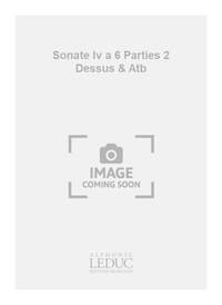 SCHMELZER BLOCH SONATE IV A 6 PARTIES 2 DESSUS & ATB SCORE/PARTS