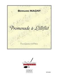 MAGNY PROMENADE A LILLIFLUT 4 FLUTES SCORE/PARTS